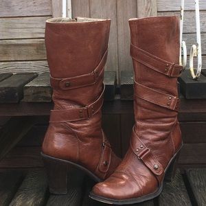 Sale Kenneth Cole leather boots👢PRICE FIRM