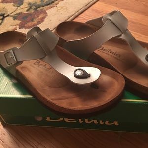 Birkenstock Betula sandals, silver