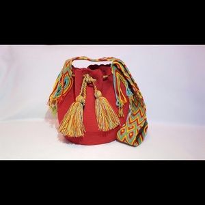 Beautiful handmade mochila bag