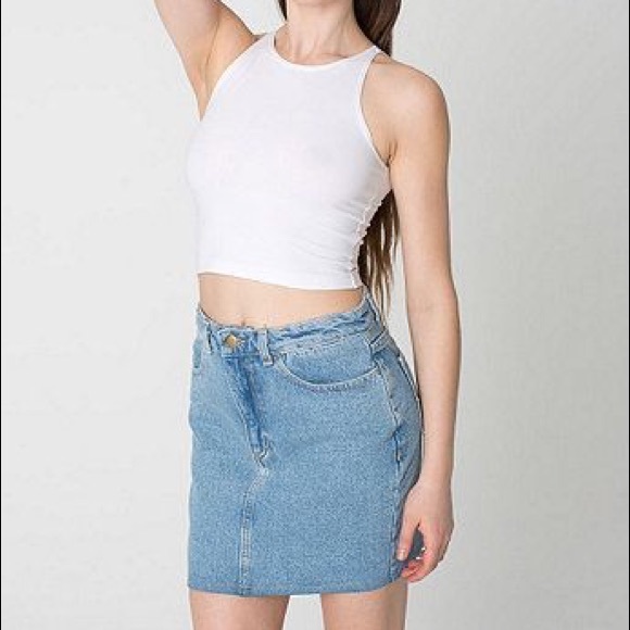 Denim American Apparel Skirt