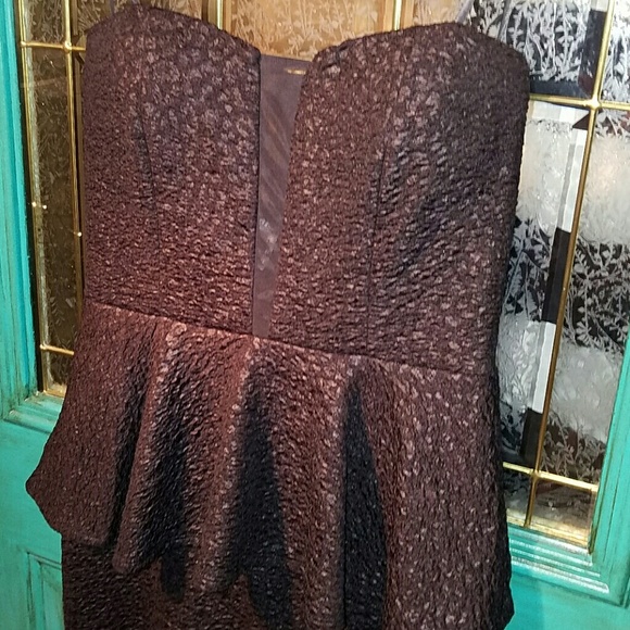Black Peplum Dress