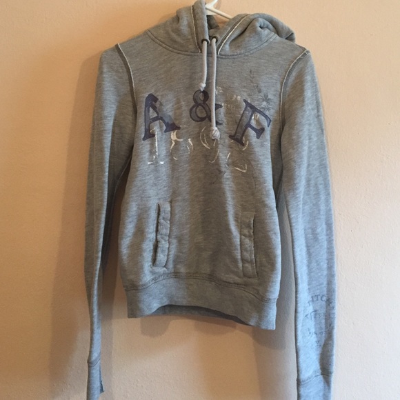 Abercrombie & Fitch Gray Hoodie