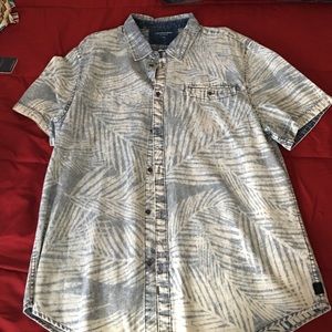 Calvin Klein Jeans Button-Up Short Sleeve Shirt