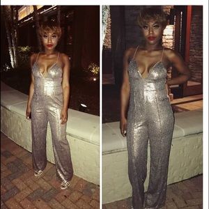 Sequin jumpsuit