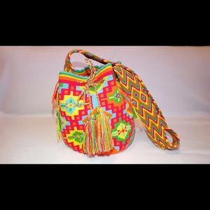 Beatiful printed wayuu bag