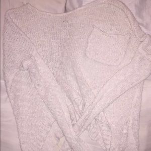 Hollister knit cropped sweater