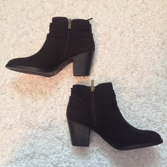 Last pair! Faux Suede Fringe Booties - Picture 2 of 4