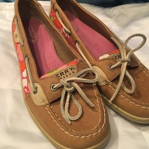 Women's Sperry firefish leather boat shoes