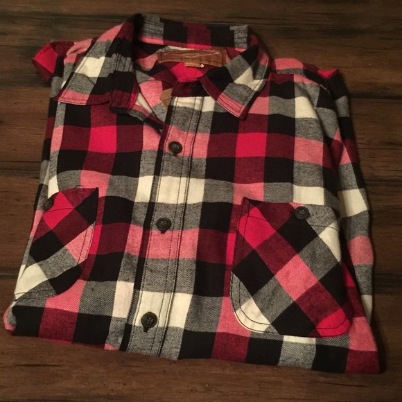 Red Camel Flannel Shirt