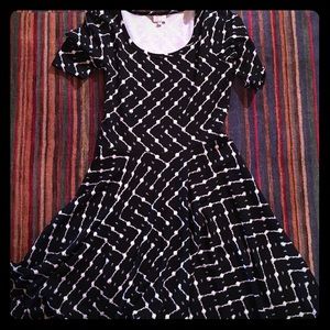 Black and white dress, lularoe