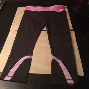Lululemon crops size 8