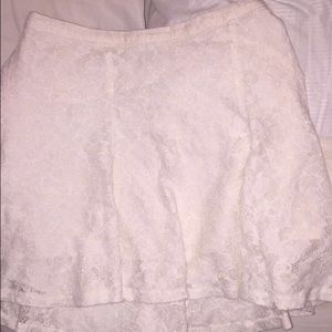 Abercrombie kids high waisted lace skirt