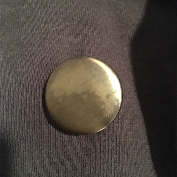 F21 grey button up peacoat - Picture 4 of 4