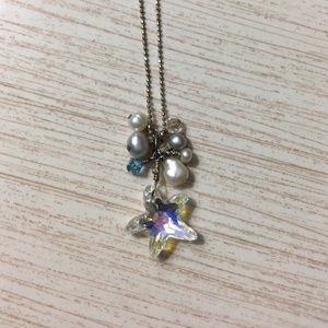 Moonrise Sea Star Necklace- Swarovski Crystal
