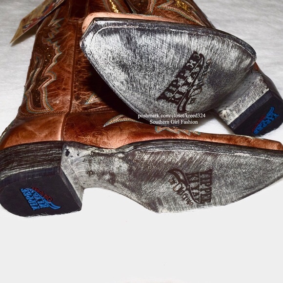 OLD GRINGO Boots Embroidered Western Cowgirl Shoes - Picture 2 of 4