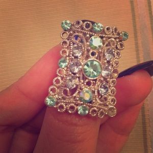 Sterling Silver Gem Ring