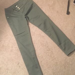 Charlotte Russe, Refuge brand jeggings, army green