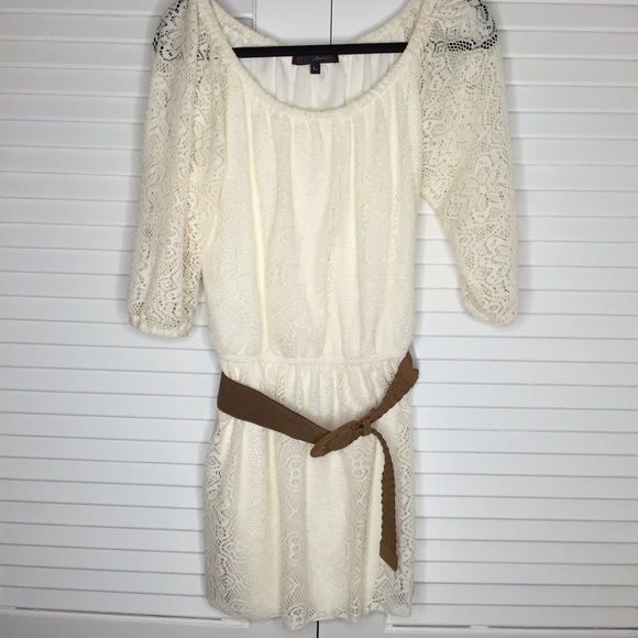 delia's Dresses - Delia's Crochet Lace Peasant Dress delia's Dresses - Delia's Crochet Lace Peasant Dress