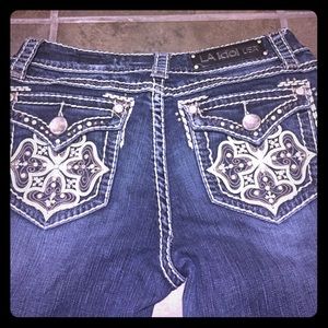 LA Idol size 7 Boot cut jeans