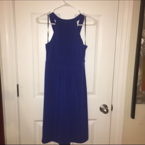 blue Calvin Klein dress sz 4 - Picture 3 of 4