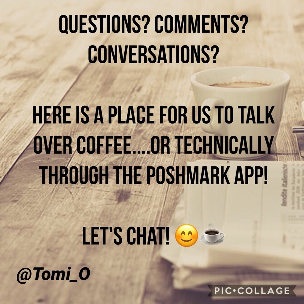 Let's talk here!!! 😊