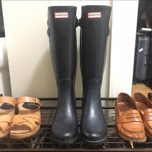 Hunter Women's REFINED Back Strap Rain Boots