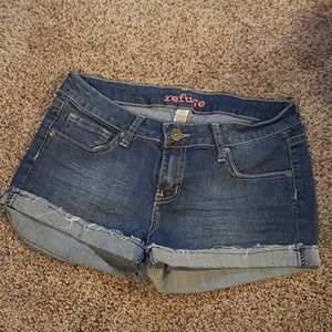 Charlotte Russe refuge jean shorts