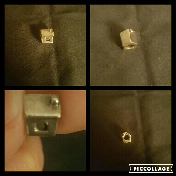 Retired Sterling silver house charm. Original