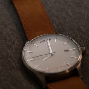 MVMT Leather Watch