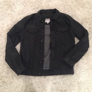 MENS BLACK CLAVIN KLEIN DENIM JACKET