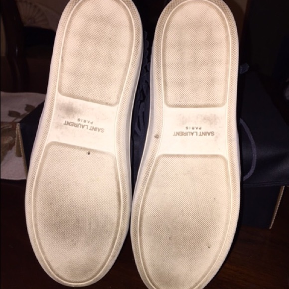 Saint Laurent fringe sneakers - Picture 4 of 4