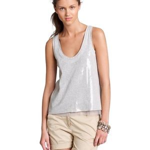 J.Crew Collection Sequin Tank Top