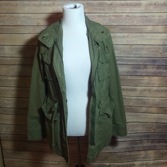 Army green jacket