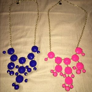 SOLD.   J.Crew Factory Bubble Necklaces