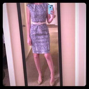 Calvin Klein Snakeskin Dress