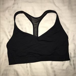 Victoria secret sport black racerback sports bra