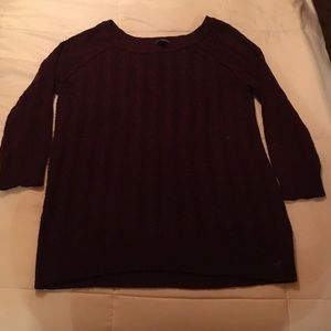 3/4 sleeve sweater