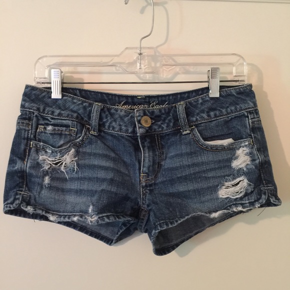 American Eagle Denim Short Shorts