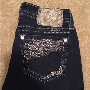 Size 28 Miss Me bootcut jeans