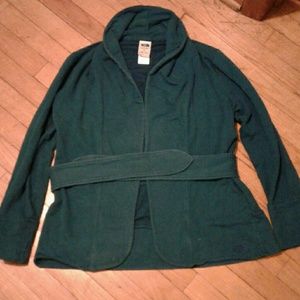 Turquoise  North Face woman's cover up
