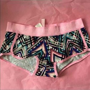 (M) Victoria's Secret PINK Logo Boyshorts Panty