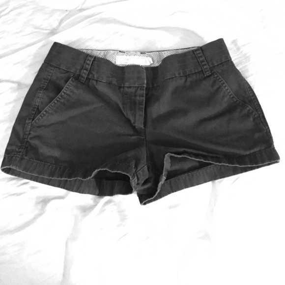Jcrew dark grey short shorts