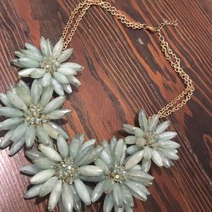 Mint green statement necklace!