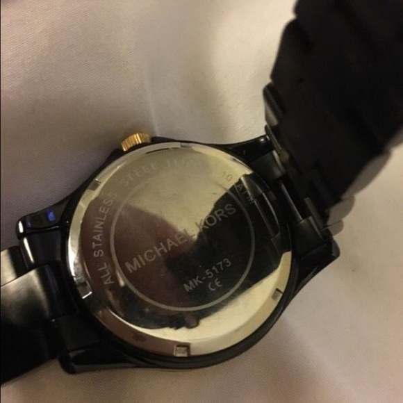 Michael Kors black ceramic watch