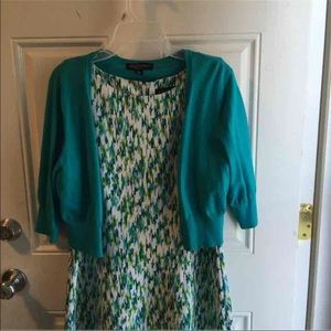 Dress with Sweater Jacket