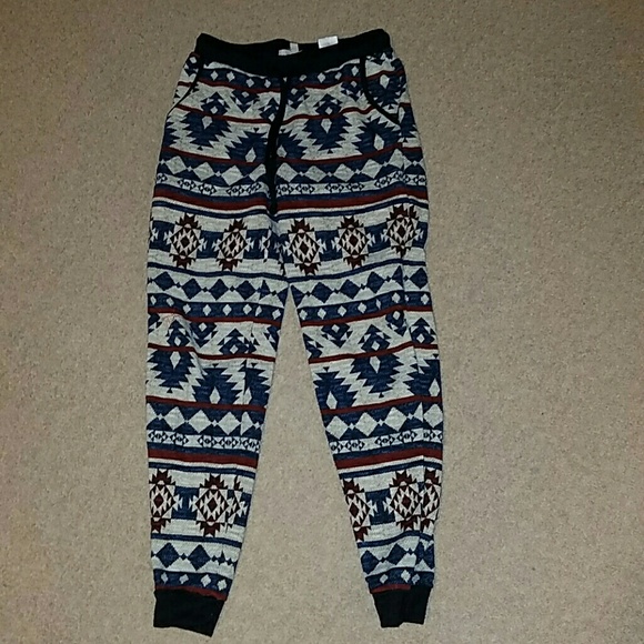Aztec joggers