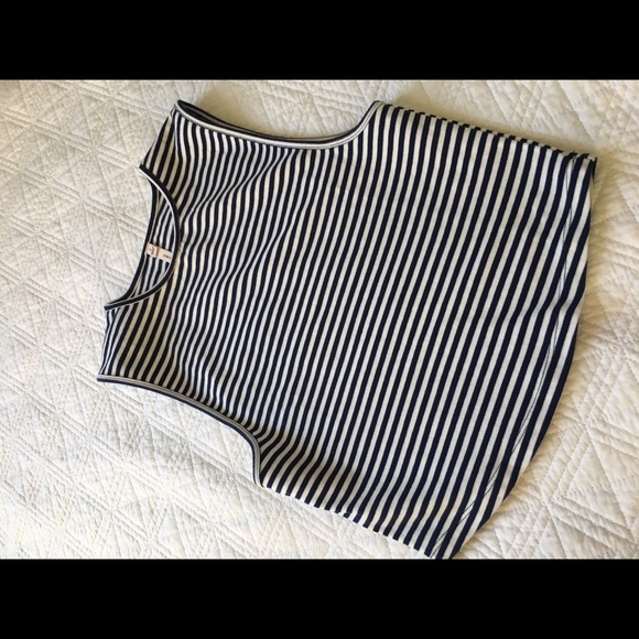 sunday best stripe cropped top from aritzia