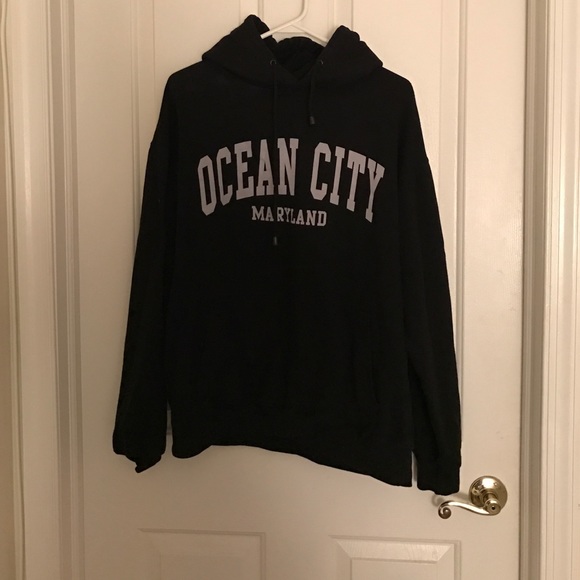 Black hoodie, maybe worn once.