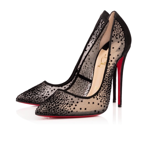 SOLD ❗️❗️Christian Louboutin Follies Lace 100mm