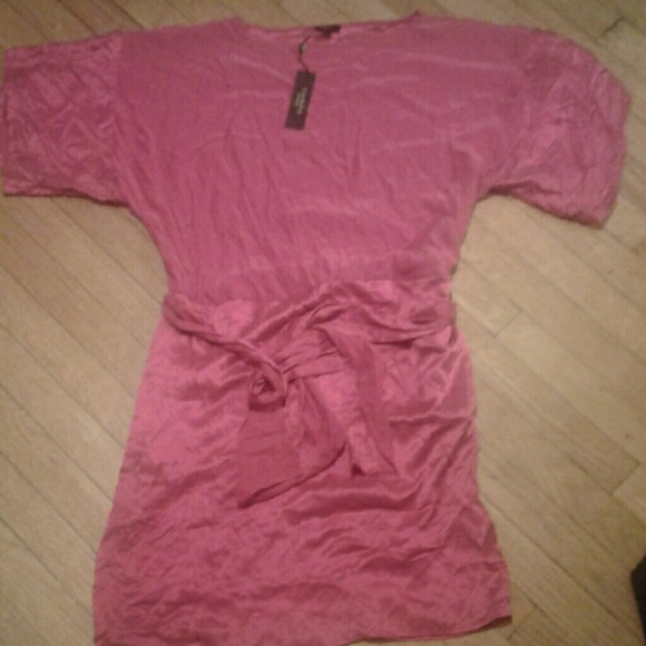 Woman's Talbots dress with belt.
